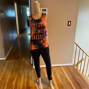 Tie Dye Boutique Hi/Lo STRESSED BUT WELL DRESSED